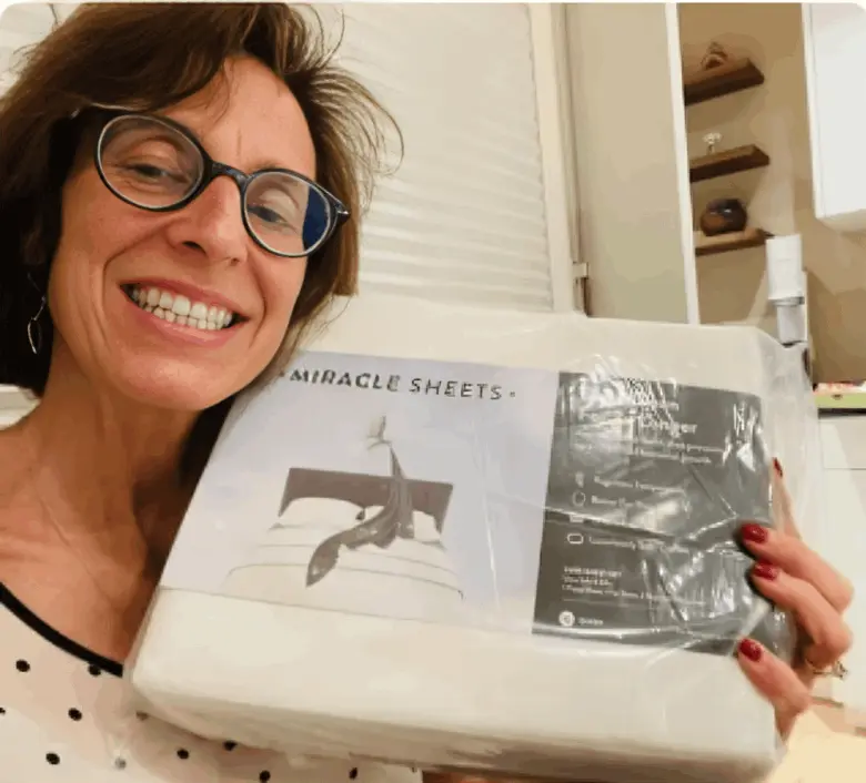 Miracle Sheets customer Carla T.